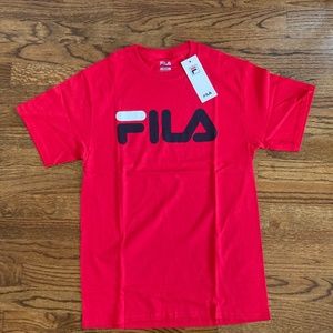 Red Fila T-Shirt Size Mens Small.